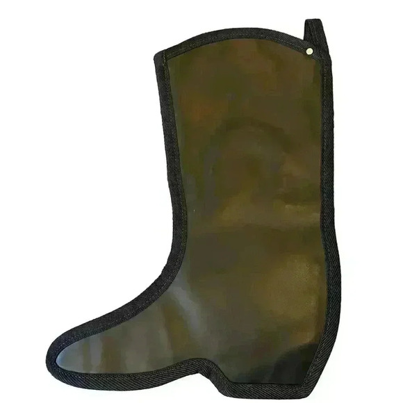 Saddle Barn Leather Western Cowboy Boot Christmas Holiday Stocking - Picture 2 of 3